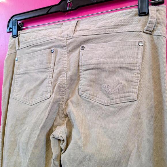 KUHL Skinny Tan Corduroy Pants Size 8 - Picture 4 of 4